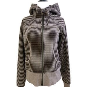 Lululemon Striped Scuba Heavyweight Hoodie
